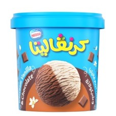 Carnivalita ice cream vanilla and chocolate 850 ml