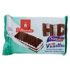 El Shamadan HD Cocoa wafer biscuits stuffed with vanilla cream