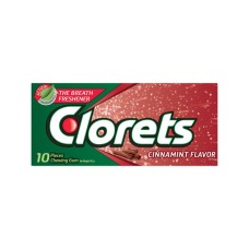 Clorets Gum Cinnamon 10 Pieces