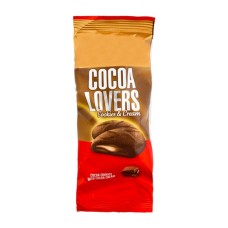 Cocoa Lovers Biscuit Cookies and Chocolate Cream 4 Pieces