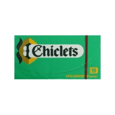 Chiclets gum  green large 10 pieces