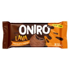 Oniro mini lava cocoa biscuits filled with hazelnut 2 pieces