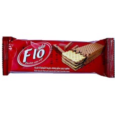 Flo wafer biscuits with chocolate