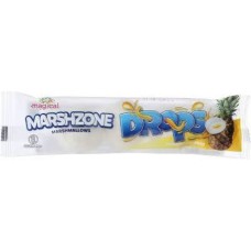 Marshmallow drops with pineapple flavour