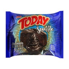 Today souffl&eacute; cake stuffed with chocolate