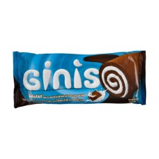 Monginis midi swiss chocolate roll cake stuffed with vanilla cream