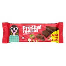 Freska Fingers Cocoa Filled With Cocoa Cream And Hazelnut 10 Pieces
