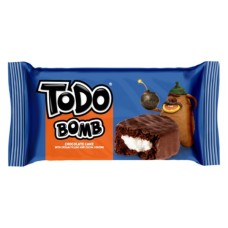 Todo Chocolate Bomb Cake with Vanilla Cream Filling