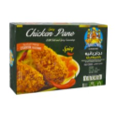 Three Chefs Spicy Chicken Pane, 8 Pieces, 400 Gm