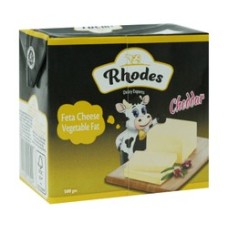 Rhodes cheddar cheese 500gm