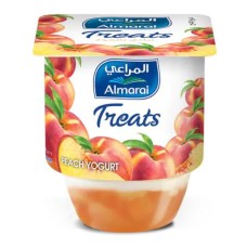 Almarai Treats Yogurt Peach 105gm
