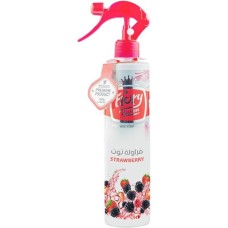 Flori air freshener spray with strawberry raspberry scent 425 ml