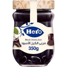 Hero black cherry jam 350 g