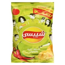 Chipsy potato slices, hot sauce and lemon, 15 g