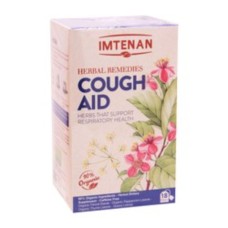 Imtenan herbal tea, soothes coughs, supports respiratory health, 18 filters