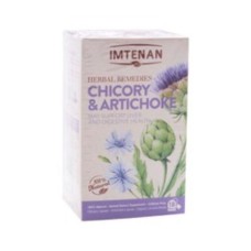Imtenan Herbal Tea Chicory and Artichoke Leaves Supports Liver and Digestive Health 18 Filters