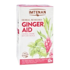 Gratitude Herbal Tea Ginger Aid Herbal Pre-Meal Drink 18 Filters