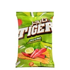 Tiger chips sliver and lemon 7g