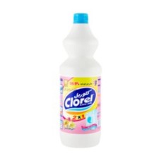 Clorel bleach for clothes, floral scent, 2*1, 1 litre