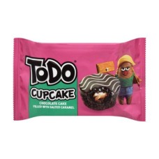 Todo Cupcakes are a chocolate cake filled with salted caramel