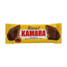 Kamara cocoa biscuits covered with cocoa