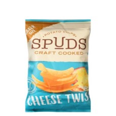 Spuds Potato Chips Cheese Twist 8g