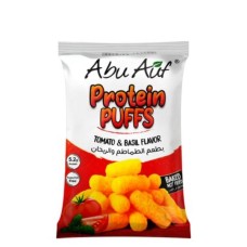 Abu Auf Snacks Protein Puffs with Tomato and Basil Flavor 60 g