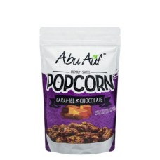 Abu Auf Premium Snacks Popcorn Caramel and Chocolate 100 g