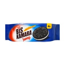Biskamara biscuits filled with vanilla flavored cream, jump, 4 pieces
