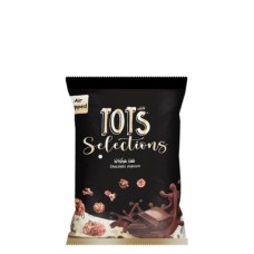 Chocolate popcorn tots