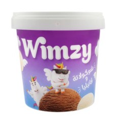 Wemzy Family Ice Cream Chocolate and Vanilla 850 ml
