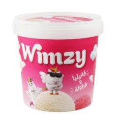 Wemzy Family Ice Cream Vanilla and Strawberry 850ml