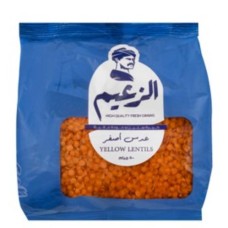 Alzaeem yellow lentils 500g