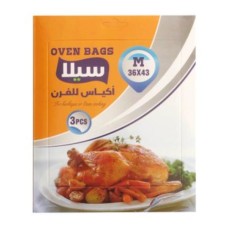Sela oven bags 43*36 medium, 3 bags