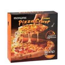 Monginis frozen pizza dough 3 pieces