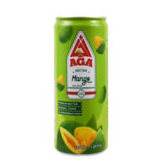 Aga natural mango drink can 320 ml