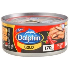 Dolphin Gold Tuna Slices Easy Open Chili 170gm