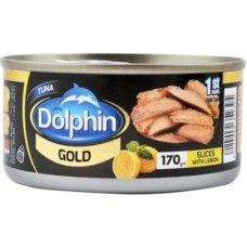 Dolphin Gold Tuna Slices Lemon Easy Open 170gm