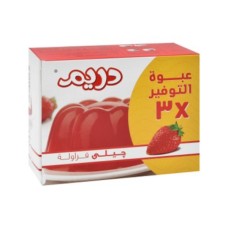 Dream strawberry jelly family 3 pack 210g