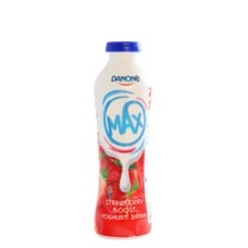 Danone Max Strawberry Yogurt Drink 400 g