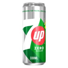 7Up Diet Cans 330ml