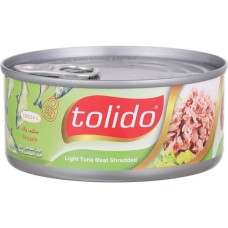 Tolido light tuna crumble 140g
