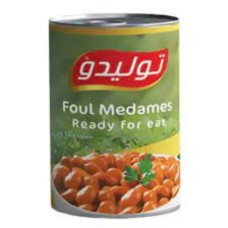Tolido Fava Beans Plain 400 Gm