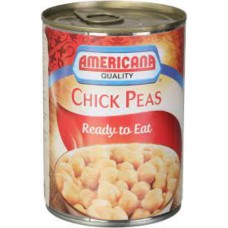 Americana cooked chickpeas with tahini ready to eat 400g