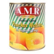 A.M.R peach halves 420 g