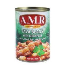 A.M.R Fava Beans with Chickpeas 400gm