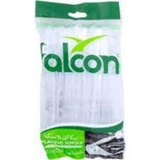 Falcon white plastic knife, 25 knives