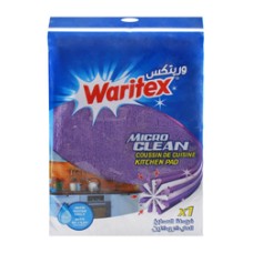 waritex Microclean Kitchen Towels, Purple, 1 piece