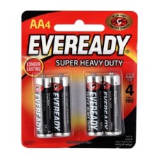 4 AA4 Eveready black pen batteries 4 AA4 Eveready black pen batteries