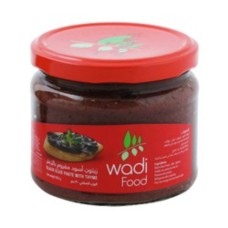 Wadi Food chopped black olives with thyme jar 300 g
